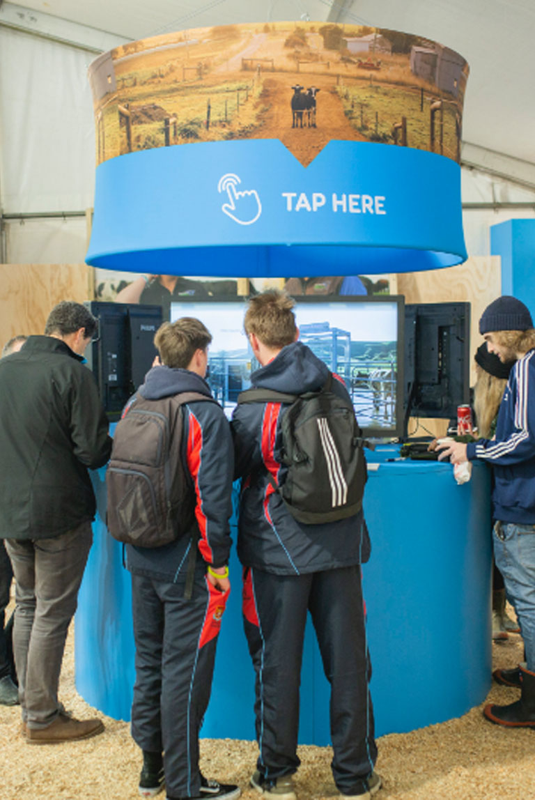 LIC kids at the fieldays LIC kids at the fieldays